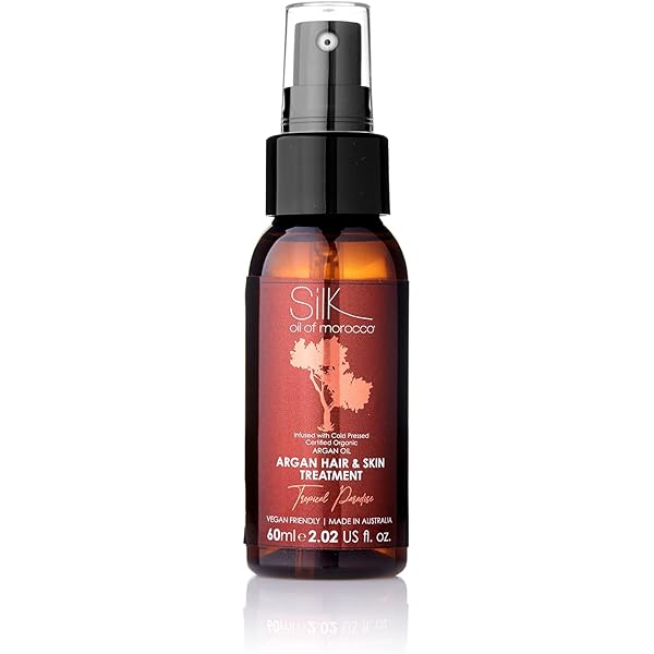 Silk Oil of Morocco Argan Vegan Hair & Skin Treatment 250 ml